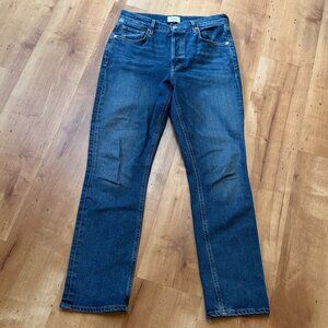 Citizens of Humanity Women’s Charlotte High Rise Cropped Straight Jeans Sz 27